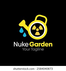 Nuke Garden Logo Design Template. Good for Business, Agency, Community and Organization