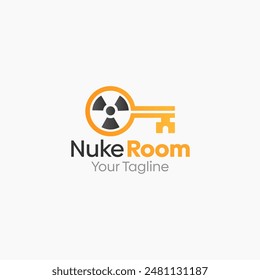 Nuke Room Logo Vector Template Design. Good for Business, Start up, Agency, and Organization