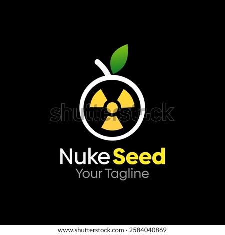 Nuke Seed Logo Design Template. Good for Business, Agency, Community and Organization