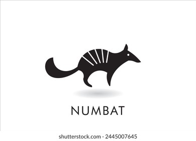 Numbat Logo Design,Simple and Modern and Minimalisti