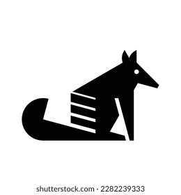 Numbat Logo. Icon design. Template elements