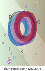 Number 0 background icon
