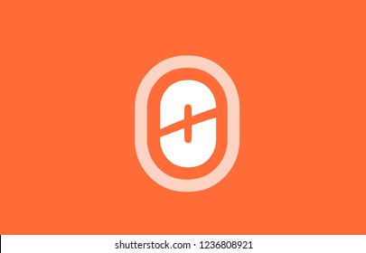 number 0 logo design suitable for a company or business