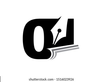 Number 0 logo or symbol template design