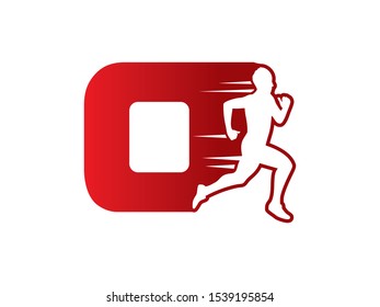 Number 0 logo or symbol template design