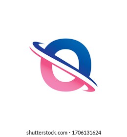 Number 0 logo or symbol template design