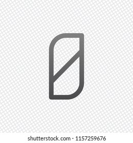 Number 0, numeral, zero. On grid background