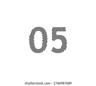 vector de diseño de ilustración del logotipo de la línea 05