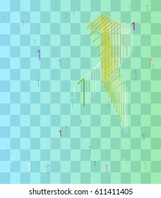 Number 1 background art