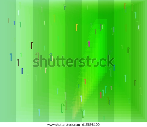 Number 1 Background Pattern Stock Vector (Royalty Free) 615898100