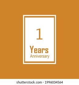 número 1 planchas y decoración de la celebración del aniversario de fondo. Ilustración del vector