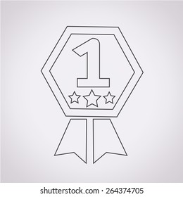 number 1 icon