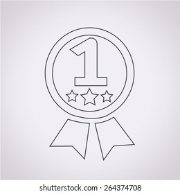 number 1 icon