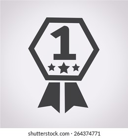 number 1 icon