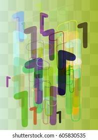 Number 1 icon template
