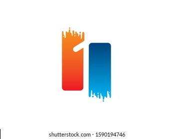 Number 1 logo or symbol template design
