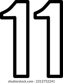 number 11 digit count date
