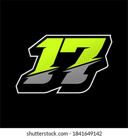 231 Number 17 on racing cars Images, Stock Photos & Vectors | Shutterstock