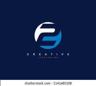Number 2 Circle Corporate Logo Design