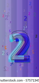 Number 2 design art