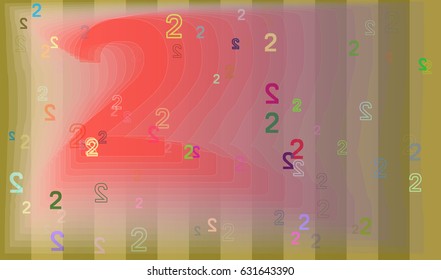 Number 2 elements art