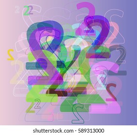 Number 2 idea vector