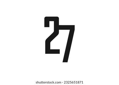 Vector de diseño de logotipo número 27 