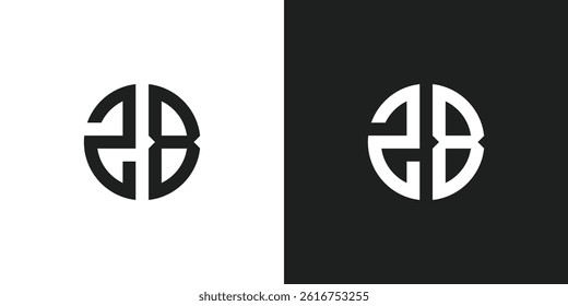 Number 28 Logo Design Vector