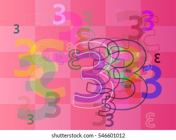 Number 3 beside creative card, impartial miracle in image