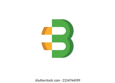 Number 3 Colored Logo Vector