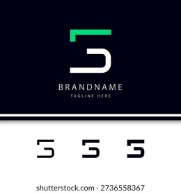 Number 3, digital numeral three, including set of three different cyber numbers, vector illustration 10EPS