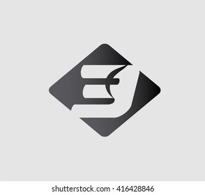 Number 3 logo. Vector logotype design
