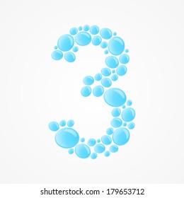 Number 3 Vector Illustration Stock Vector (Royalty Free) 179653712 ...