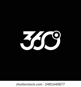 The number 360 logo and dot at the top right