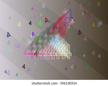 Number 4 background art