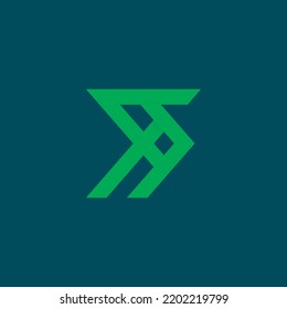 Número 4 y diseño de flecha hacia delante o logotipo 4ward. La característica del logotipo es Minimal Simple Modern. Adecuado para cualquier Industria.