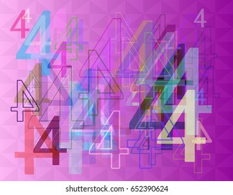 Number 4 idea art