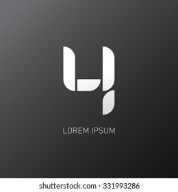 number 4 logo