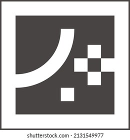 Number 4 logo and plus sign. Suitable for logos of various types of businesses.