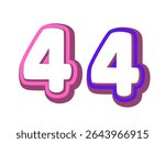 the number 4 on the dirty white wall.2025