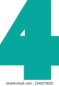 Number 4 Vector Template. Seven number photo collage frame template. Photo collage frames template for interior design. Vertical form. Picture Display, Montage, Photo Collage Mask Area