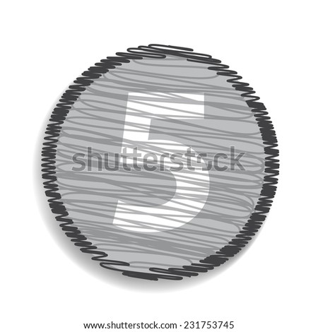 Number 5  icon
