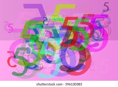 Number 5 template idea