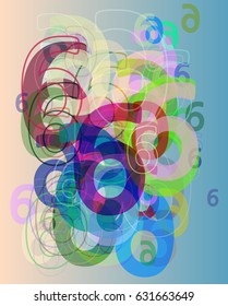 Number 6 art elements