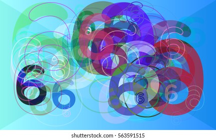 Number 6 design idea