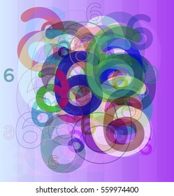 Number 6 idea texture