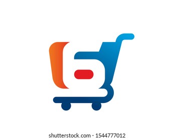 Number 6 logo or symbol template design