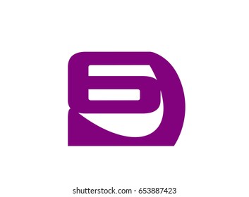Number 6 logo. Vector logotype design
