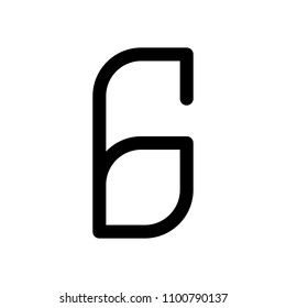 Number 6, numeral, sixth