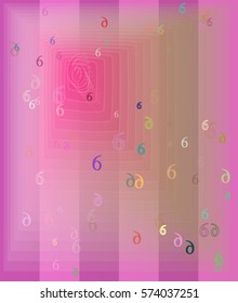 Number 6 pattern idea
